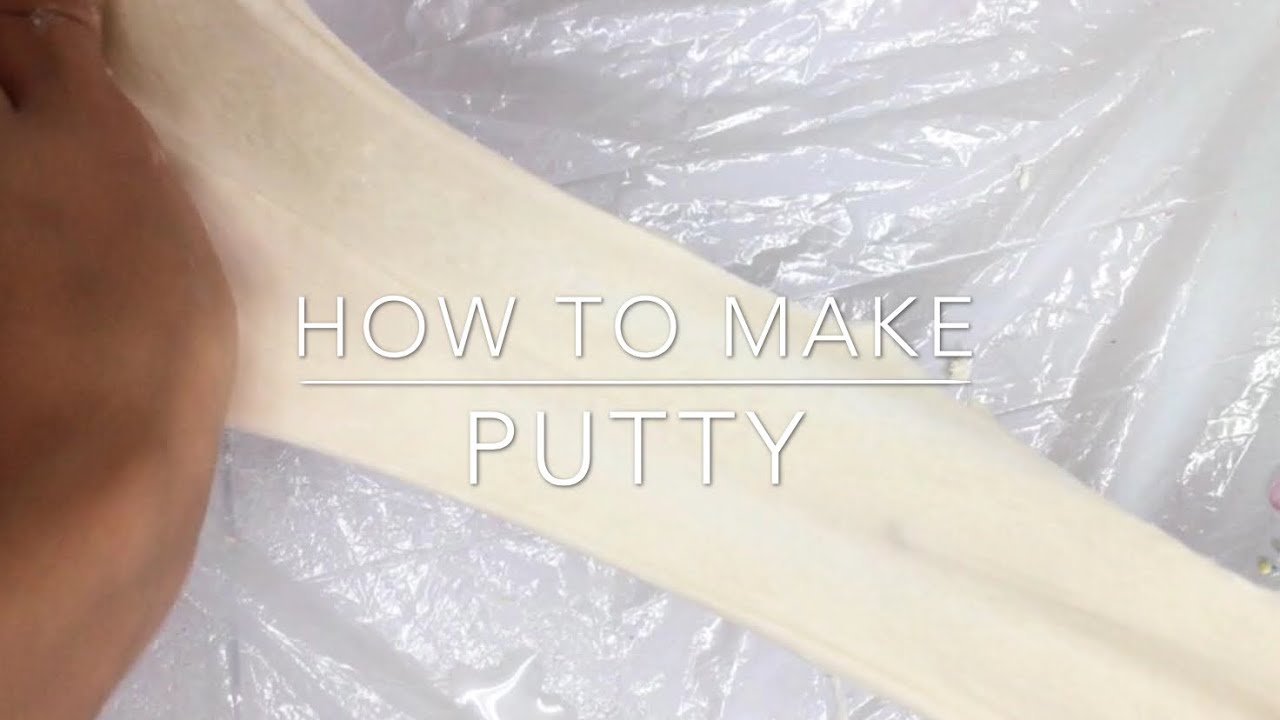 how to make putty with flour